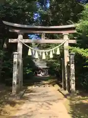 成田熊野神社の鳥居