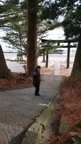 日光二荒山神社中宮祠の鳥居