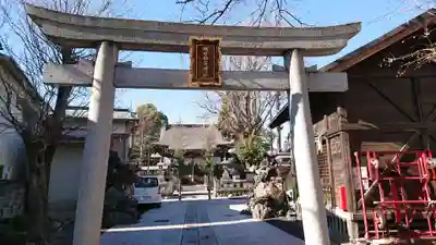 隅田稲荷神社の鳥居