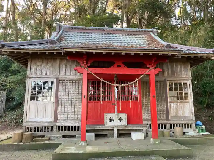 武社早尾神社の本殿・本堂