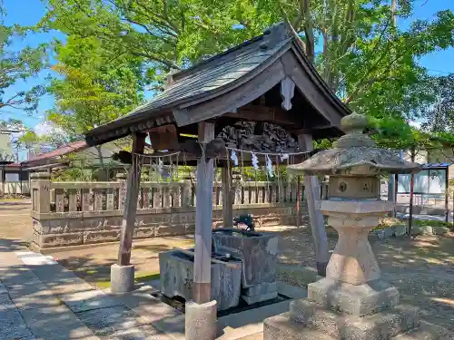 蘇我比咩神社の手水舎