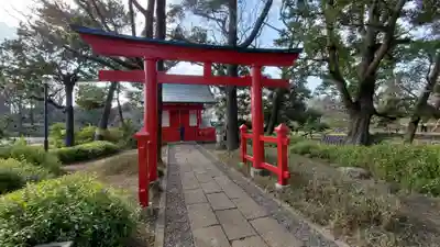 洗足池弁財天の鳥居