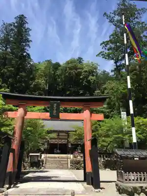 丹生川上神社(中社)の鳥居