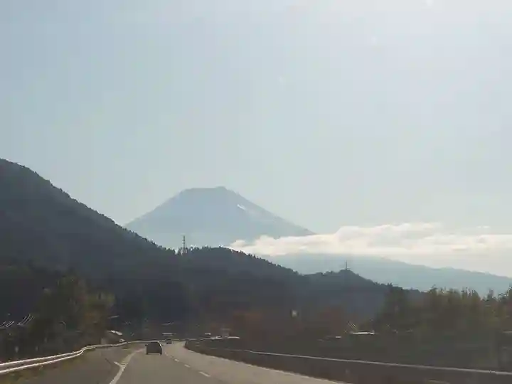 北口本宮冨士浅間神社の景色