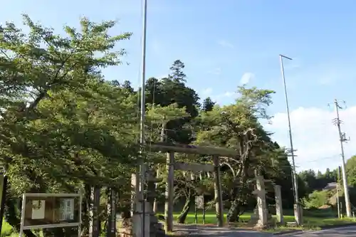 鹿島大神宮の鳥居