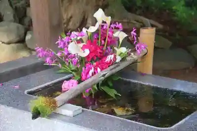 高司神社〜むすびの神の鎮まる社〜の手水舎