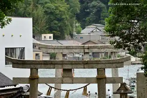 美保神社の鳥居