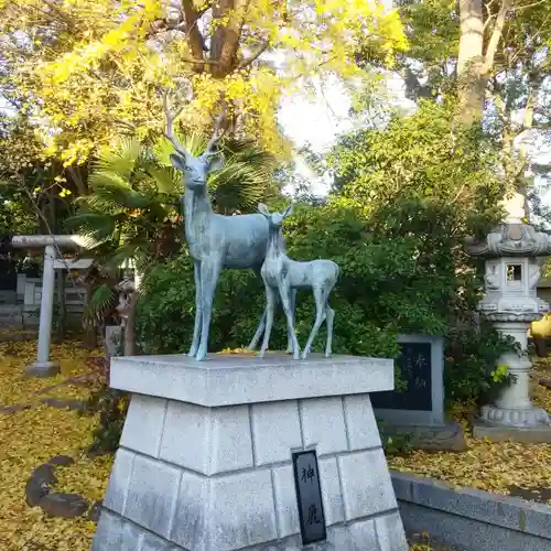 鹿島神社の狛犬