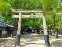 八幡社(篠原八幡社)の鳥居