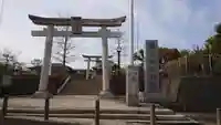 栗木御嶽神社の鳥居
