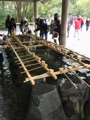 伊勢神宮内宮(皇大神宮)の手水舎