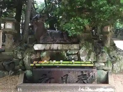 春日大社の手水舎