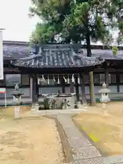 日岡神社の手水