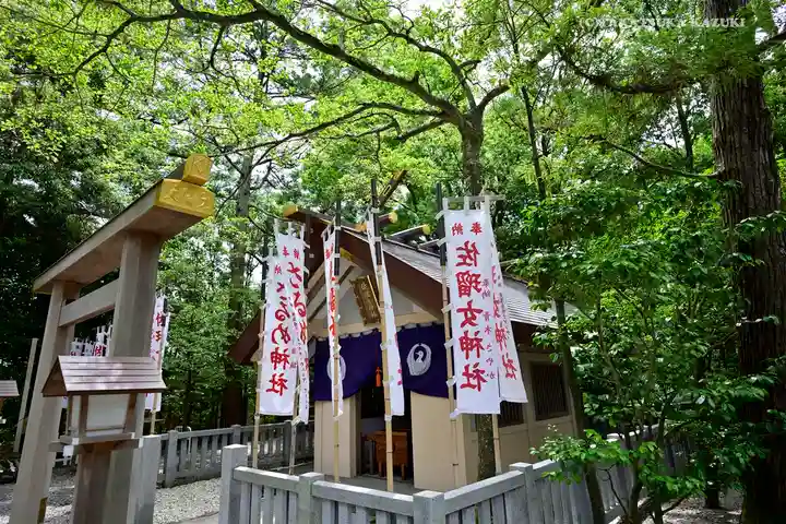 佐瑠女神社(猿田彦神社境内社)の本殿・本堂