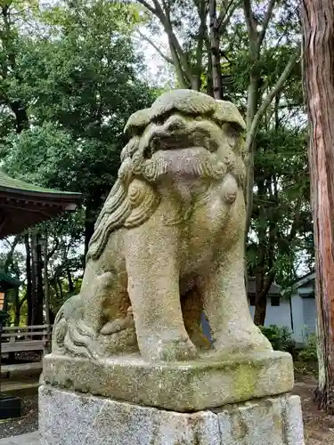 諏訪八幡神社の狛犬