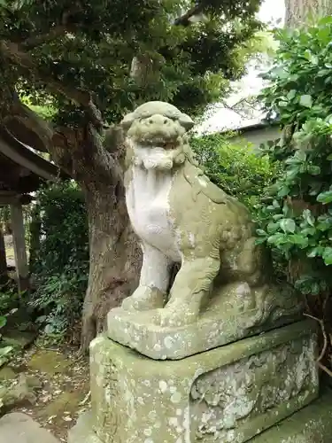 銚港神社の狛犬