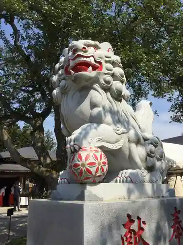 荘内神社の狛犬