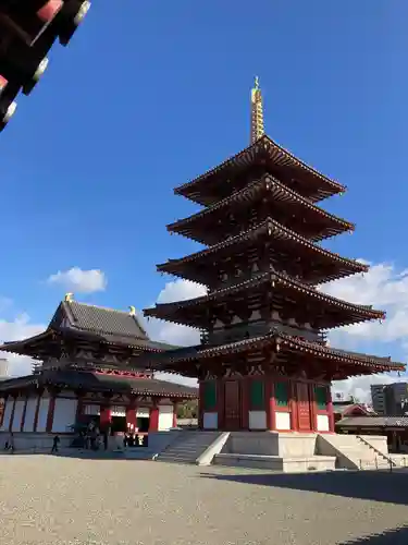 四天王寺の塔