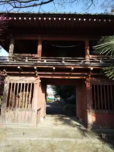 南蔵院の山門・神門