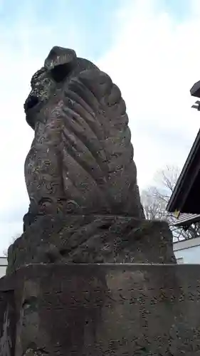 奈井江神社の狛犬