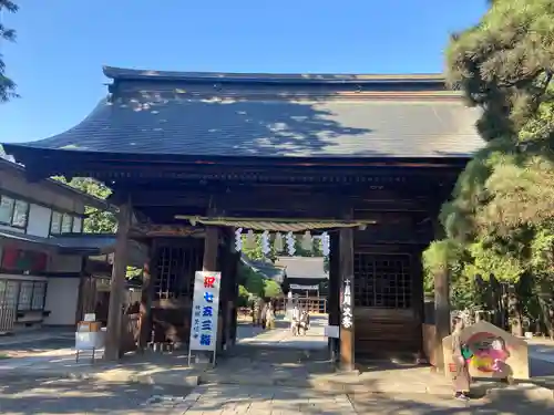 甲斐國一宮 浅間神社の山門