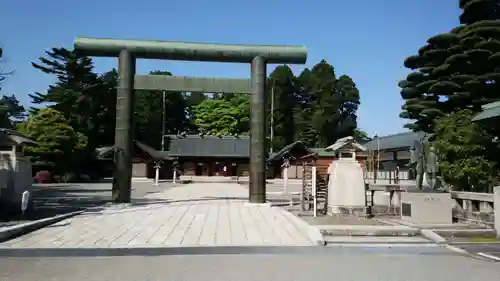 石川護國神社の鳥居