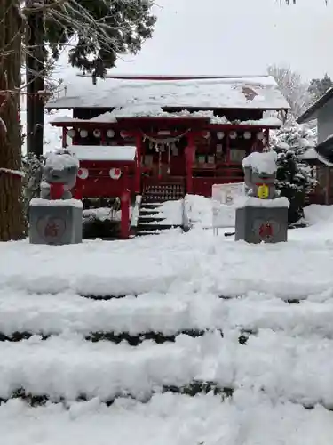 鹿角八坂神社の本殿・本堂
