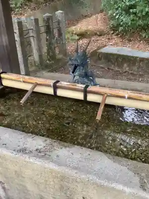 尾張冨士大宮浅間神社の手水舎
