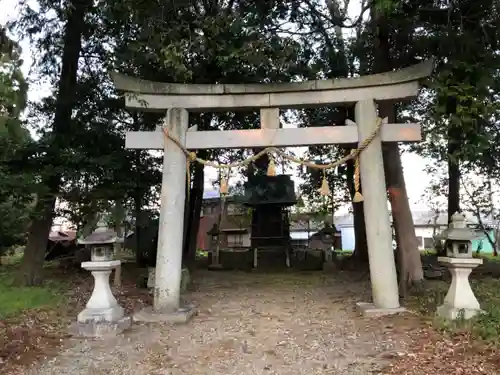 乎加神社の鳥居