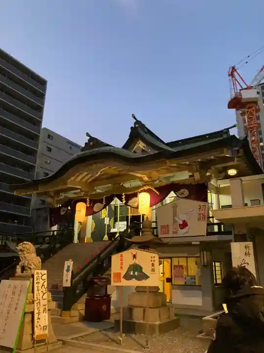 難波神社の本殿・本堂