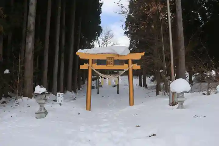 荒人神社・清神社の鳥居