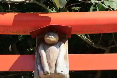 猫稲荷神社の鳥居