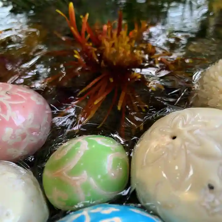 滑川神社 - 仕事と子どもの守り神の手水舎