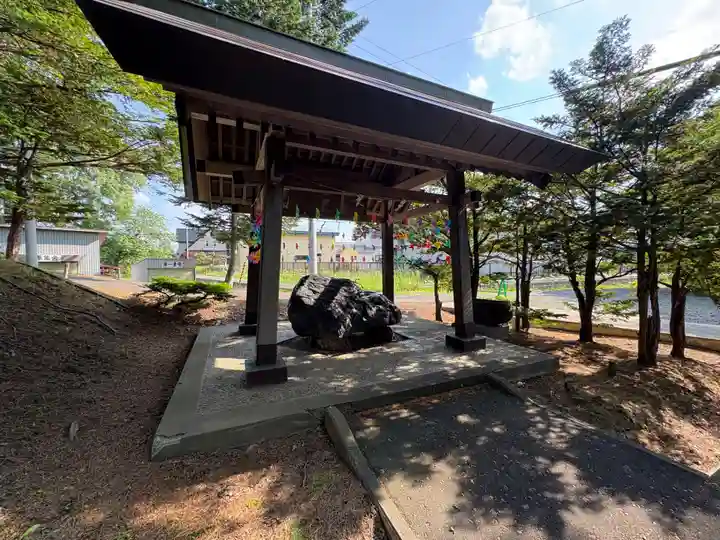 東神楽神社の手水舎