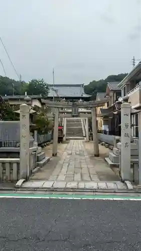 熊野神社の鳥居