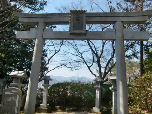 常陸国出雲大社の鳥居