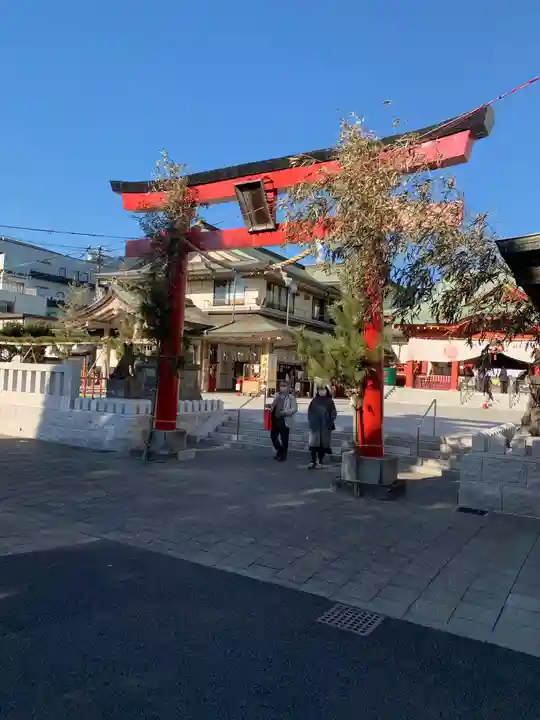 東京羽田 穴守稲荷神社の鳥居
