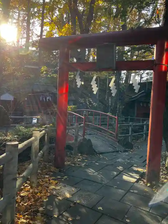 白石神社の鳥居