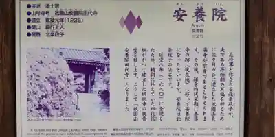 安養院　(田代寺）の歴史