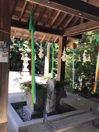 滑川神社 - 仕事と子どもの守り神の手水