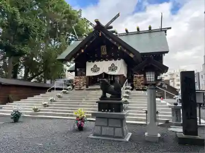 札幌諏訪神社の本殿・本堂