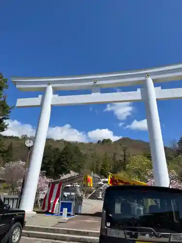 山梨縣護國神社の鳥居