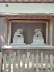 調神社の狛犬