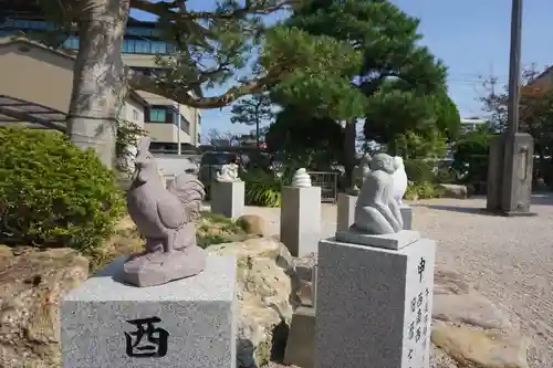 松江宗忠神社の狛犬