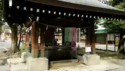 真清田神社の手水舎