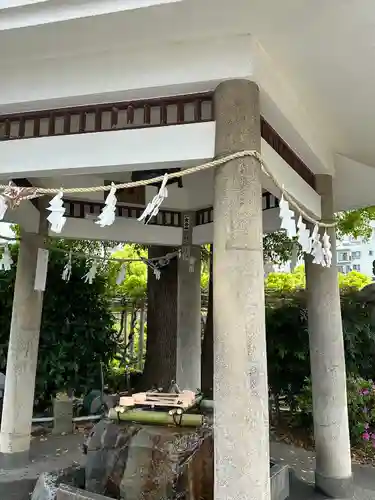 亀戸天神社の手水舎
