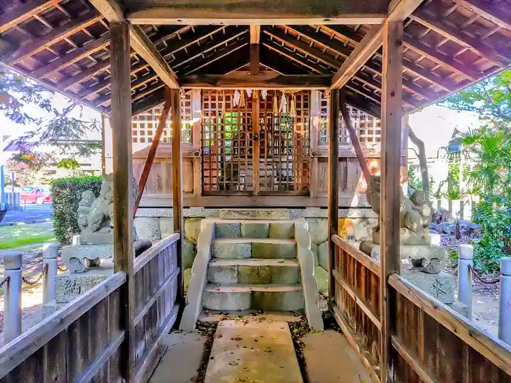 神明社(山崎宮附)の本殿・本堂