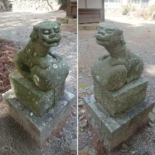 八剱神社の狛犬