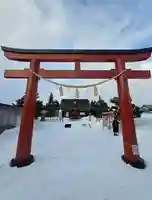 美瑛神社の鳥居