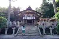 宇倍神社の本殿・本堂